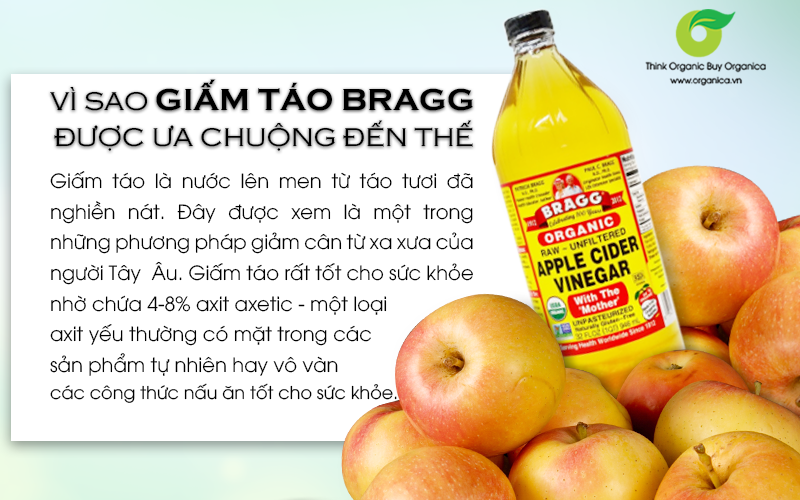 Mua giấm táo Bragg chính hãng ở đâu tại TP. HCM và Hà Nội?