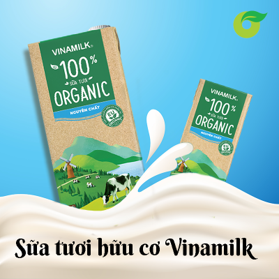 Sữa tươi hữu cơ Vinamilk 1L
