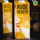 Sữa hạnh nhân hữu cơ Rude Health 1L