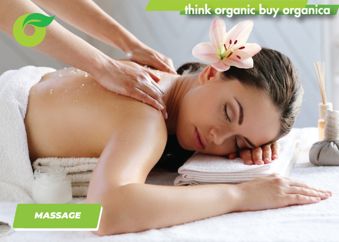 Việc massage giúp các cơ thư giãn và cơ thể tiết ra hormone hạnh phúc giúp tinh thần sảng khoái