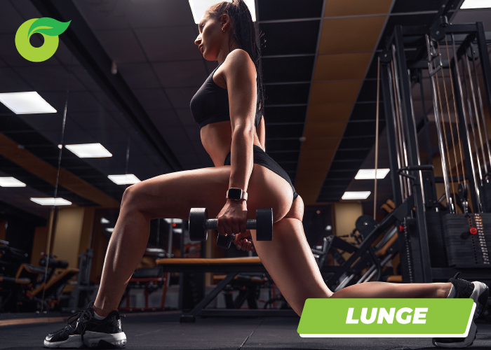 Động tác Lunge giúp phát triển hầu như mọi nhóm cơ ở thân dưới như chân, mông, hông, đùi.