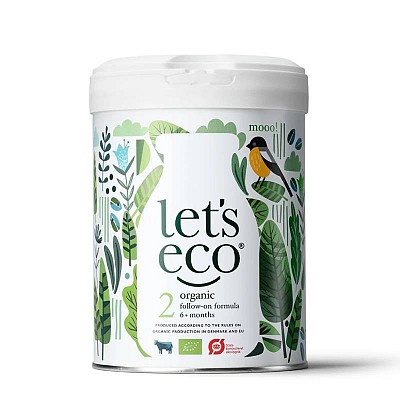 Sữa bột hữu cơ Stage 2 Let's Eco 700g