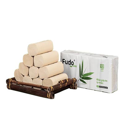 Natural Fudo Tissue 10 Rolls