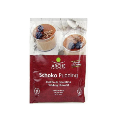 Bột Pudding hữu cơ cao cấp vị Socola Arche 50g