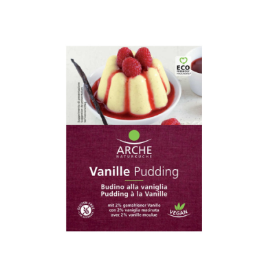 Bột Pudding hữu cơ cao cấp vị Vani Arche 40g