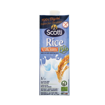 Sữa gạo Canxi hữu cơ Riso Scotti 1L