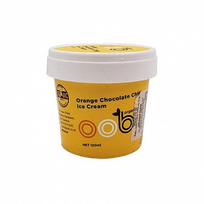 Organic Orange Chocolate Chip Ice Cream 120ml