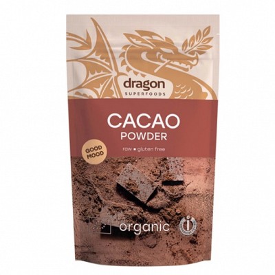 Bột cacao nguyên chất Dragon Superfoods 200g