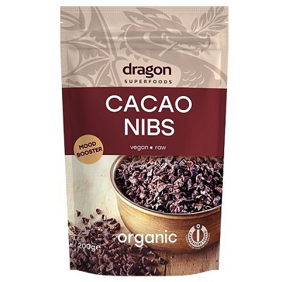 Cacao nibs Dragon Superfoods 200g