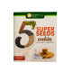 HEALTH PARADISE 5 SUPER SEEDS COOKIES 180G (12PIECES X 15G)